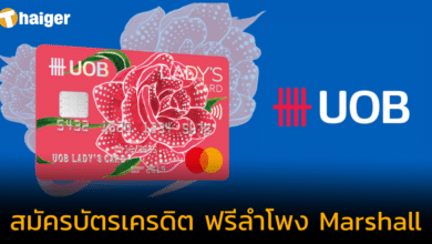 สมัครบัตรเครดิต UOB รับฟรี ลำโพง Marshall Willen อ่านเงื่อนไขการสมัครที่นี่