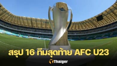 สรุป ฟุตบอลชิงแชมป์เอเชีย รุ่นอายุไม่เกิน 23