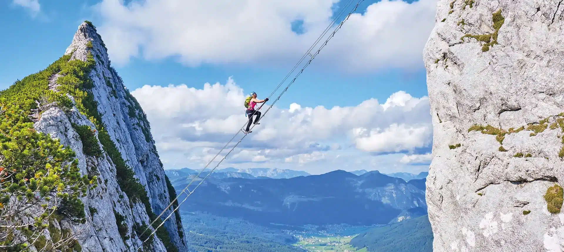 The via ferrata Dachstein Mountains
