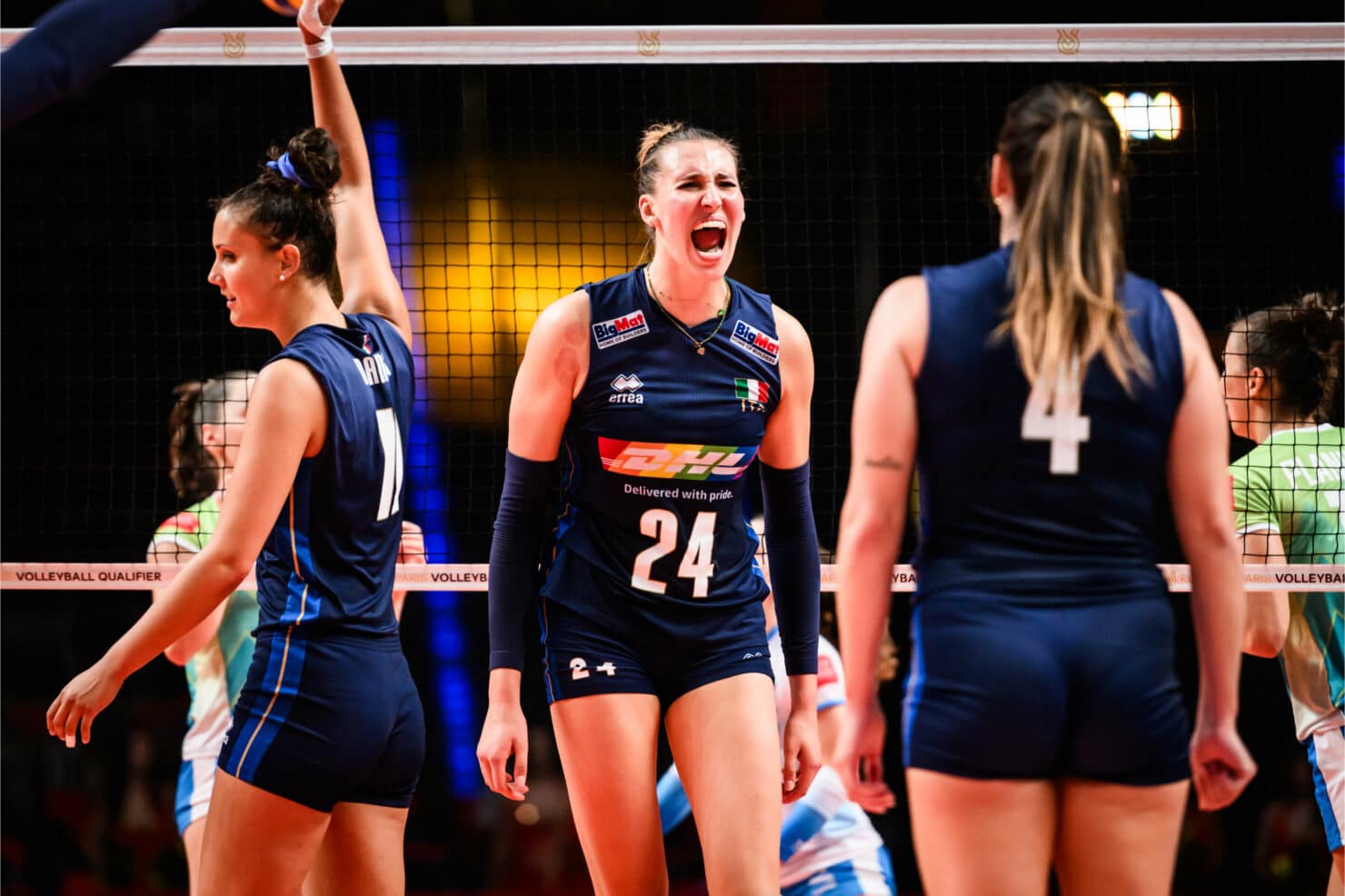 วอลเลย์บอลหญิงทีมชาติอิตาลี มีลุ้นตั๋วไปโอลิมปิก