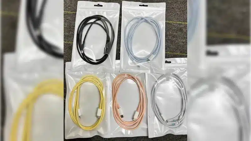 iPhone 15 Color-Matching USB-C Cables