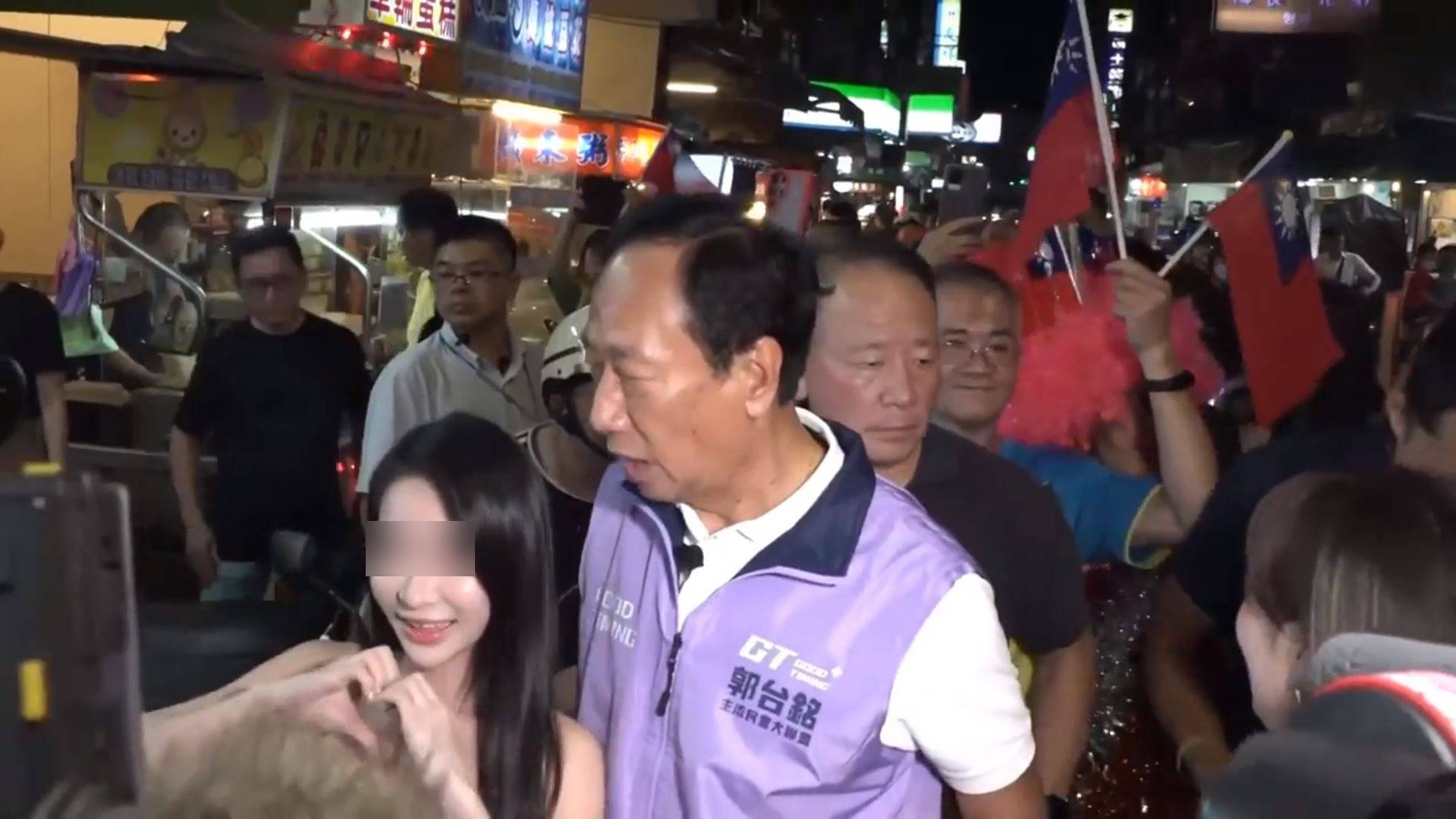 คลิปไวรัล ผู้สมัครประธานาธิบดีไต้หวัน