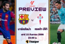 ดูบอลสด บาร์เซโลน่า เซลต้า