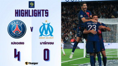 ผลบอลเมื่อคืนนี้ ลีกเอิง เปแอสเช มาร์กเซย