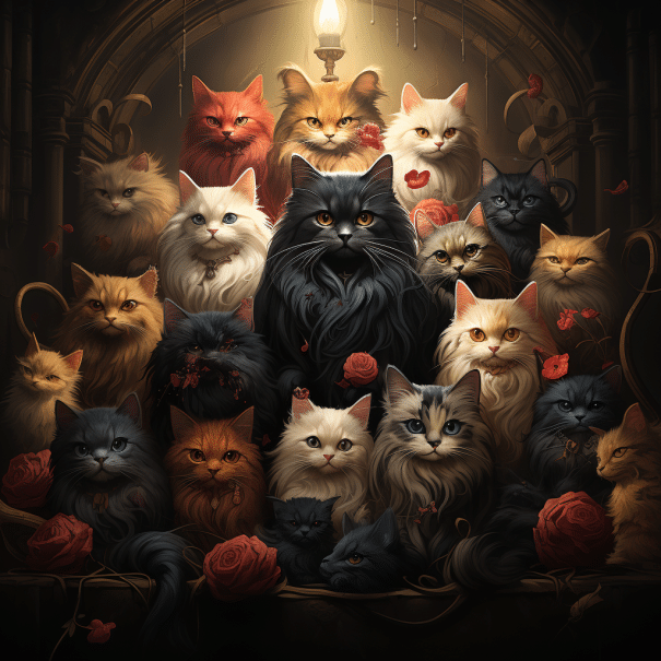 ภาพแมวดื้อบอกนิสัยเรา