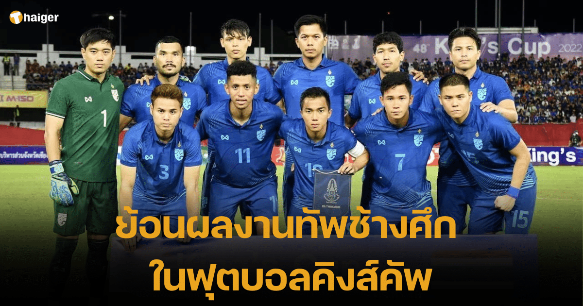 ย้อนเส้นทางผลงานทีมชาติไทย ศึกฟุตบอลคิงส์คัพ