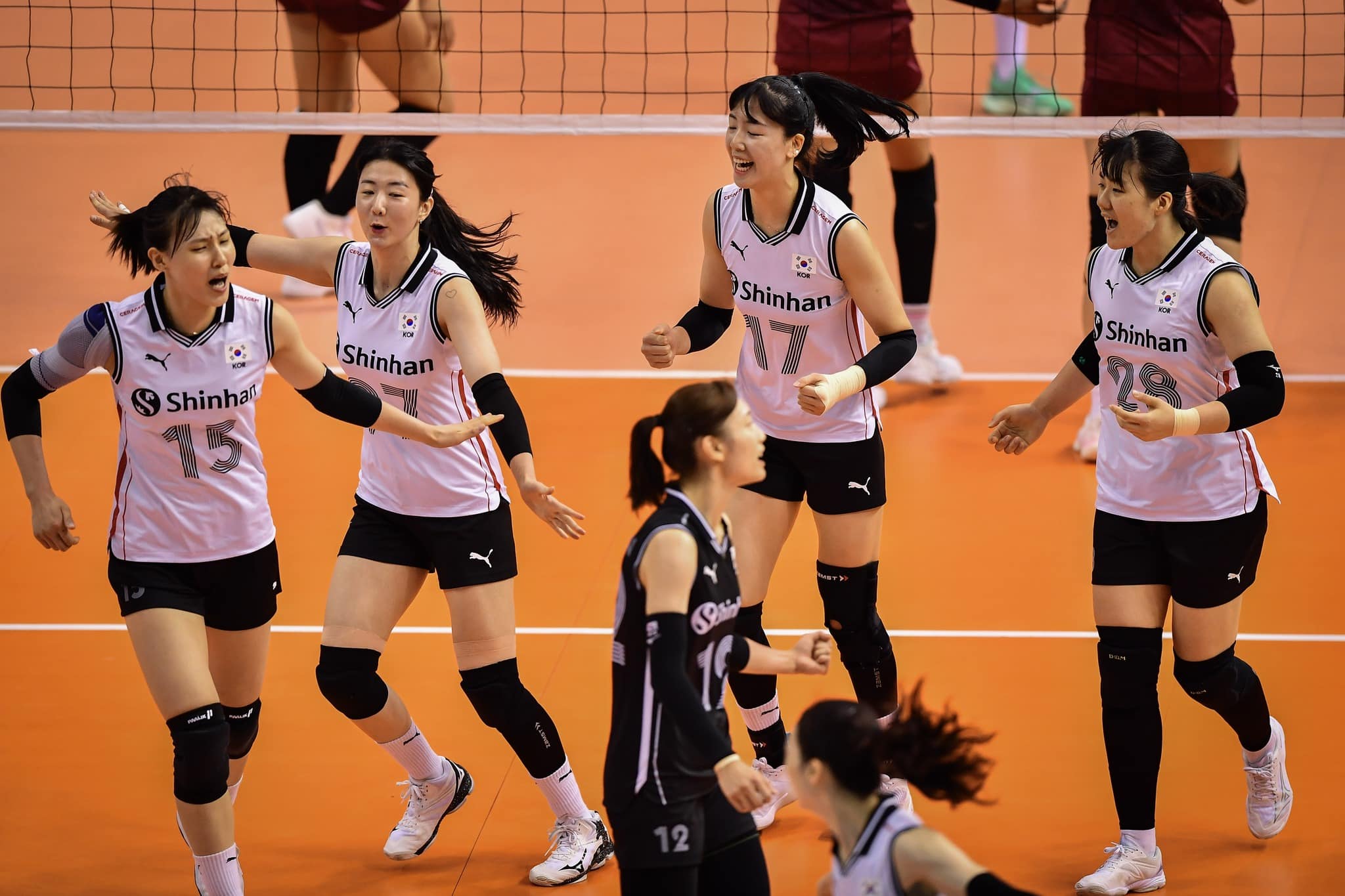 วอลเลย์บอลหญิงเกาหลีใต้ ตกรอบชิงแชมป์เอเชีย 2023