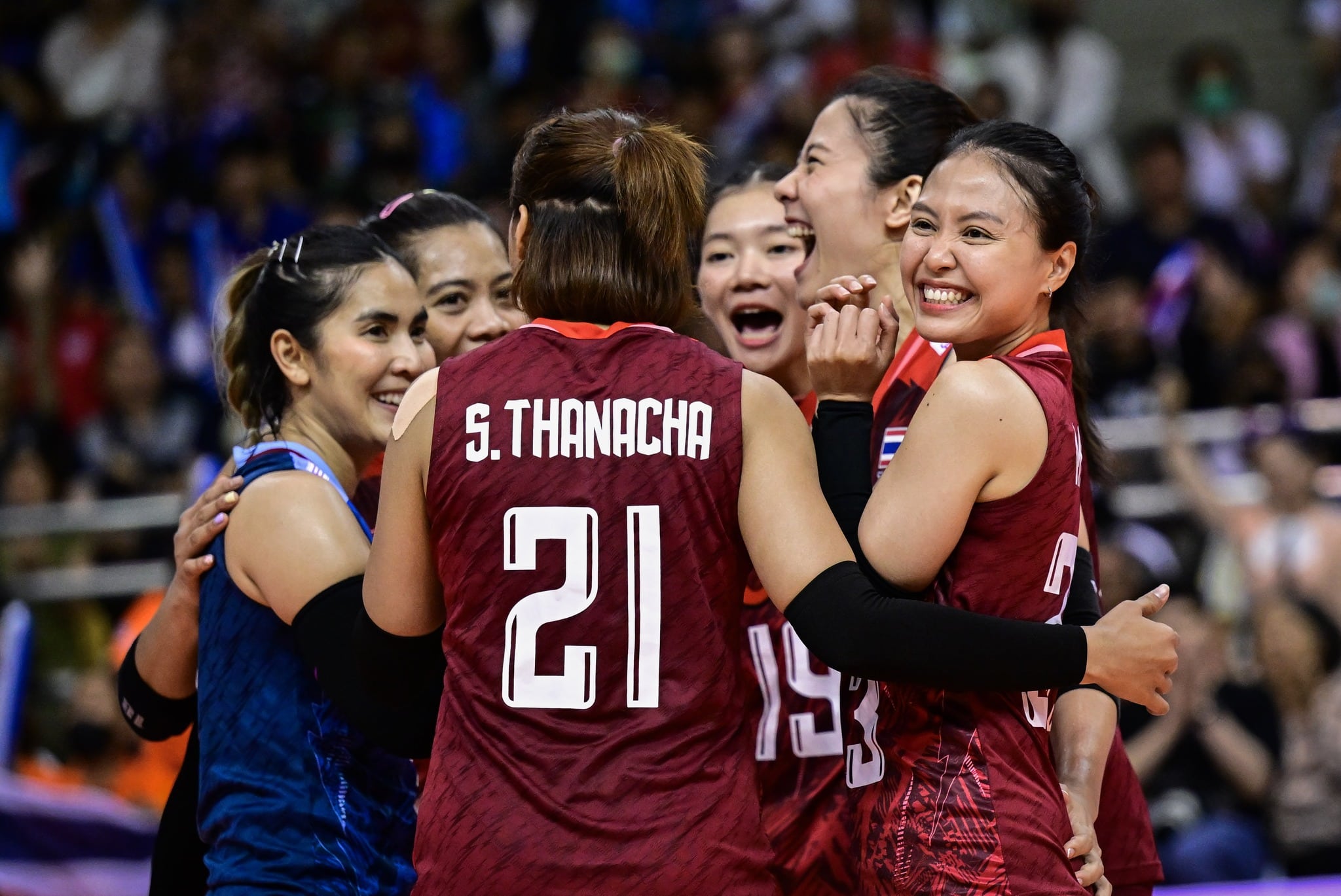 วอลเลย์บอลหญิงไทยชนะจีน 2023 ทัดดาว