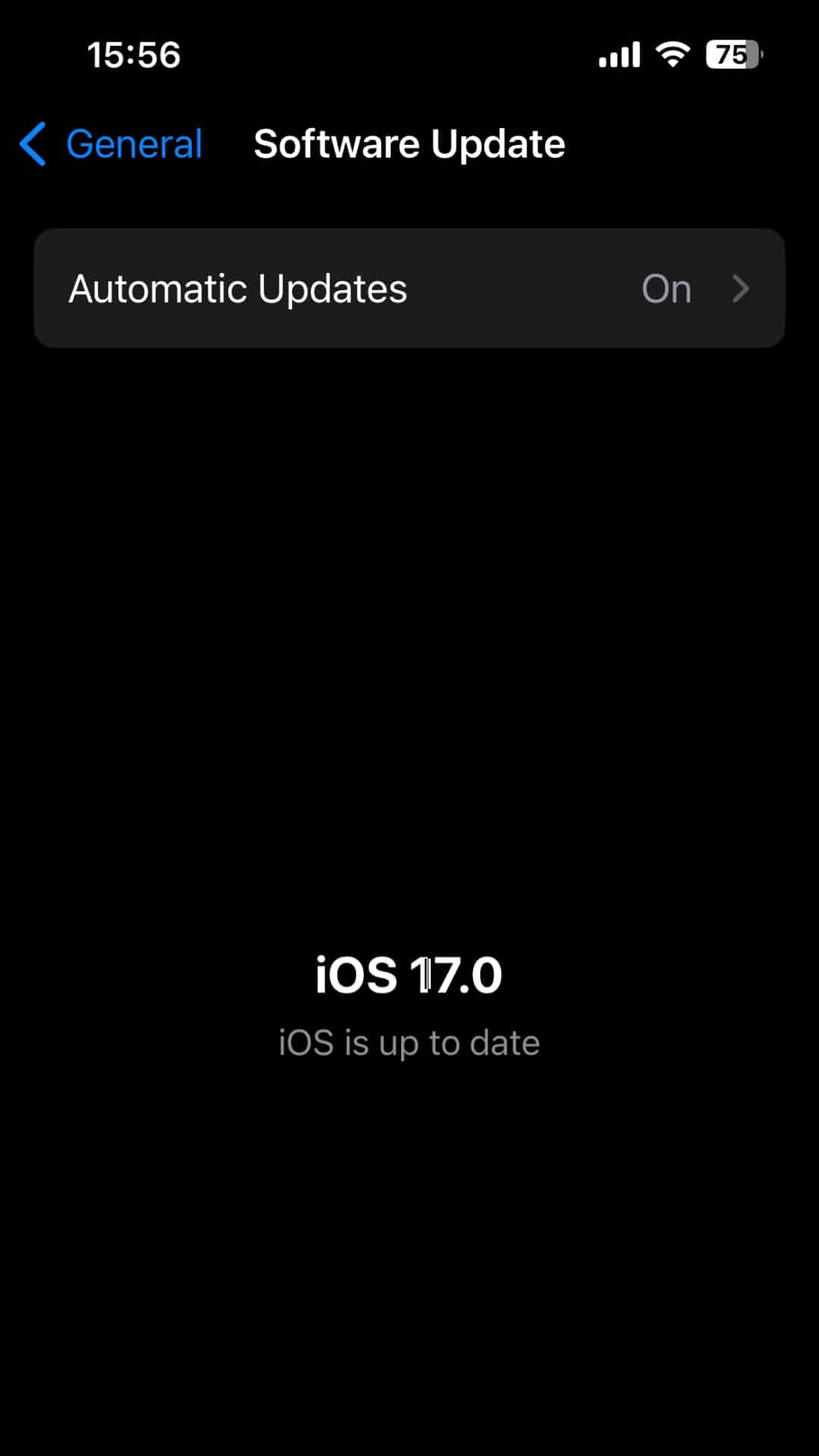 วิธีอัปเดต ios 17