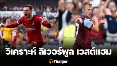 วิเคราะห์บอล ลิเวอร์พูล เวสต์แฮม พรีเมียร์ลีก