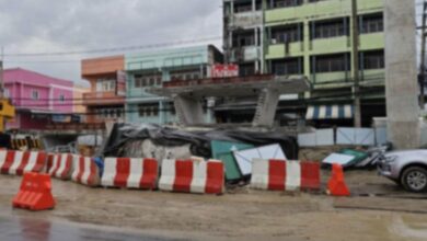 สะพานข้ามแยกลาดกระบังปัจจุบัน