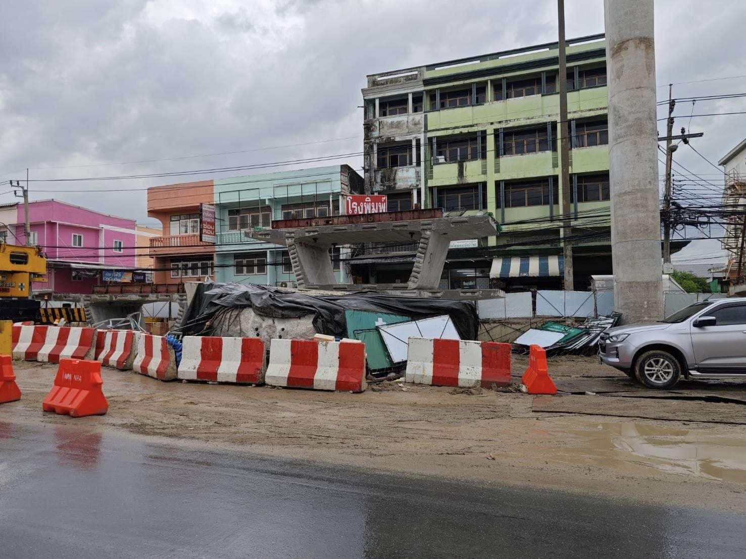 สะพานข้ามแยกย่านลาดกระบัง ปัจจุบัน