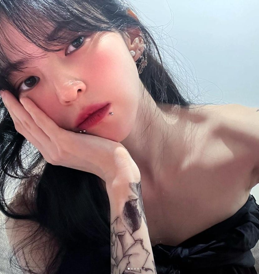 ฮันโซฮี เจาะปาก-แก้ม