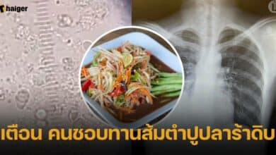 กินปูปลาร้าดิบ