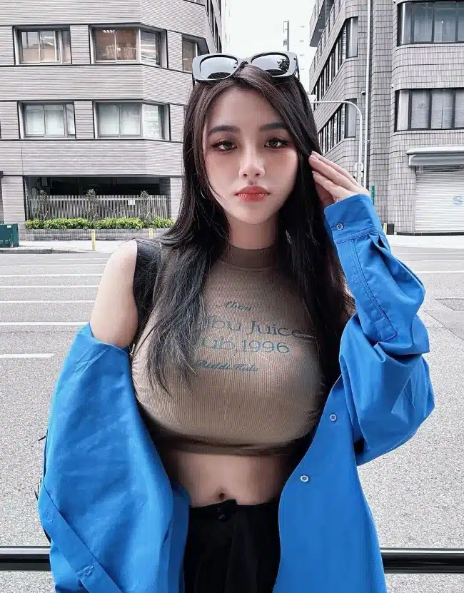 เถียนเถียน เน็ตไอดอลไต้หวัน หน้าอกคัพ H