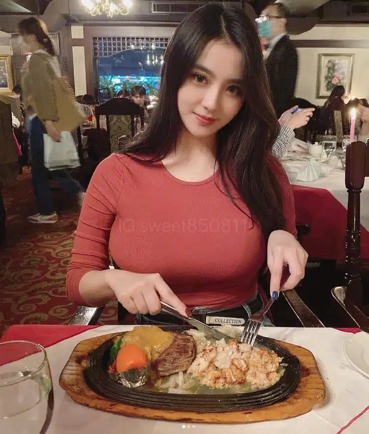 เถียนเถียน เน็ตไอดอลไต้หวัน หน้าอกคัพ H