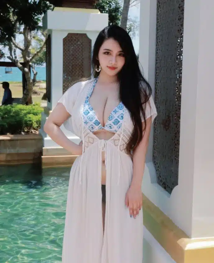 เถียนเถียน เน็ตไอดอลไต้หวัน หน้าอกคัพ H