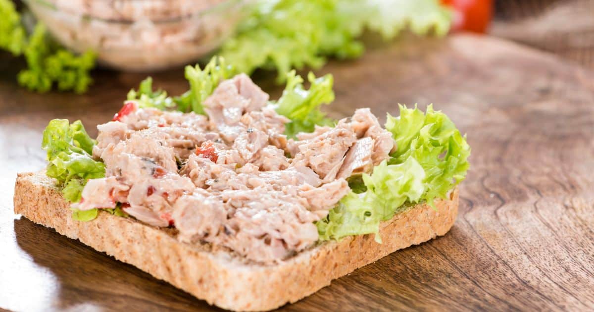 เมนูอาหารเช้า ขนมปังทูน่า