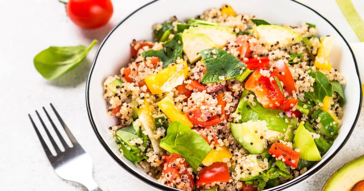 เมนูอาหารเช้า สลัดควินัว