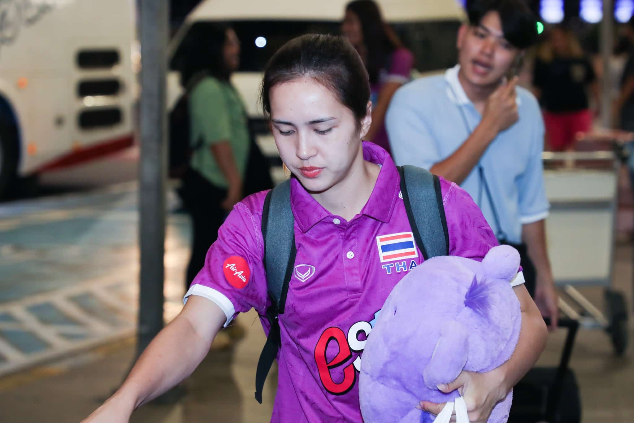 แบม จิดาภา นาหนองหาร เดินทางไปแข่งคัดโอลิมปิก 2024