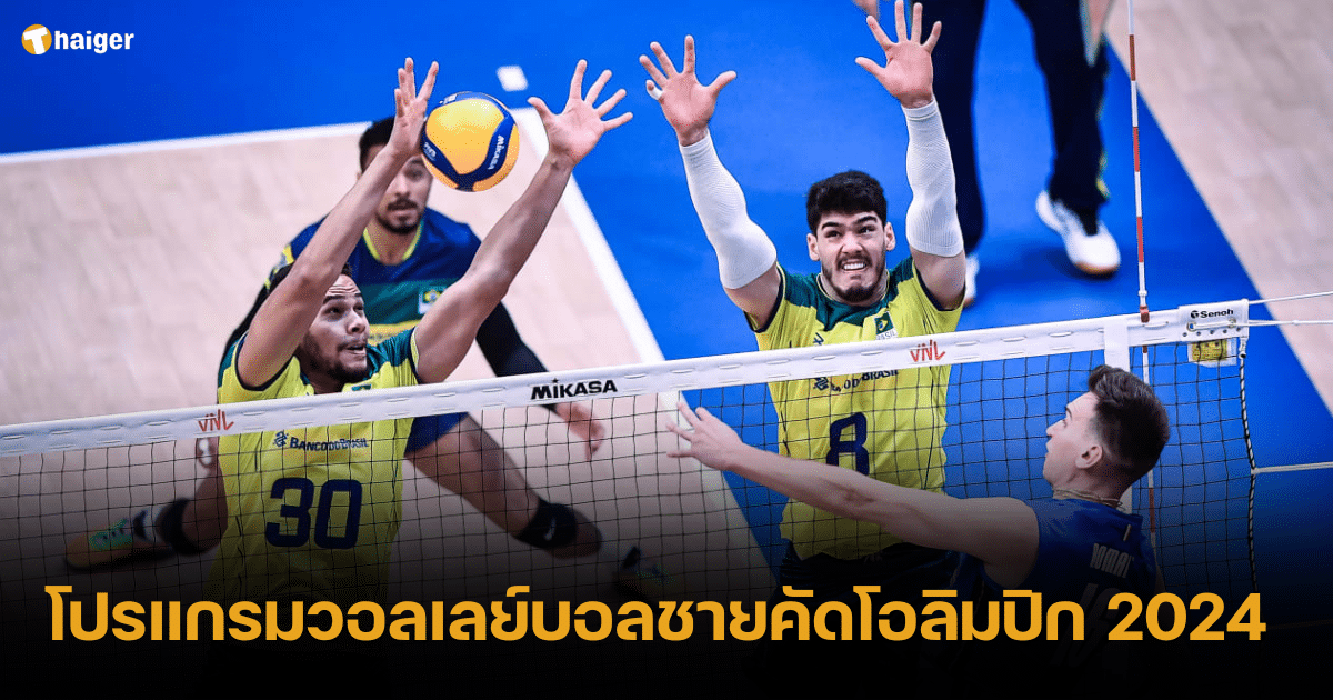Men's Volleyball Qualifiers for 2024 Olympics Competition Schedule and
