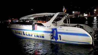 โดนใบพัดสปีดโบ๊ตฟัน