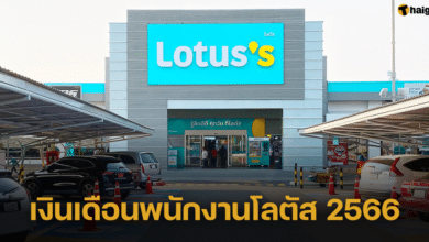 เปิดเงินเดือนพนักงานโลตัส 2566 แต่ละตำแหน่งได้เงินเดือนเท่าไหร่ ที่นี่มีคำตอบ