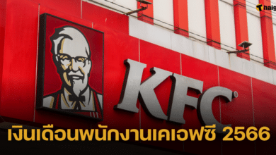 ส่องเงินเดือน 'พนักงานเคเอฟซี (KFC)' 2566 แต่ละตำแหน่งได้ค่าตอบแทนเท่าไหร่ เช็กที่นี่