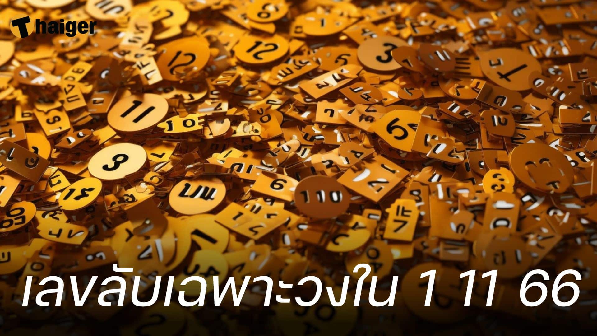รีบดูก่อนใคร เลขลับเฉพาะวงใน 1 พฤศจิกายน 2566 รู้กันแค่นี้เท่านั้น! | Thaiger ข่าวไทย