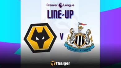 11 ตัวจริง วูล์ฟแฮมป์ตัน นิวคาสเซิ่ล