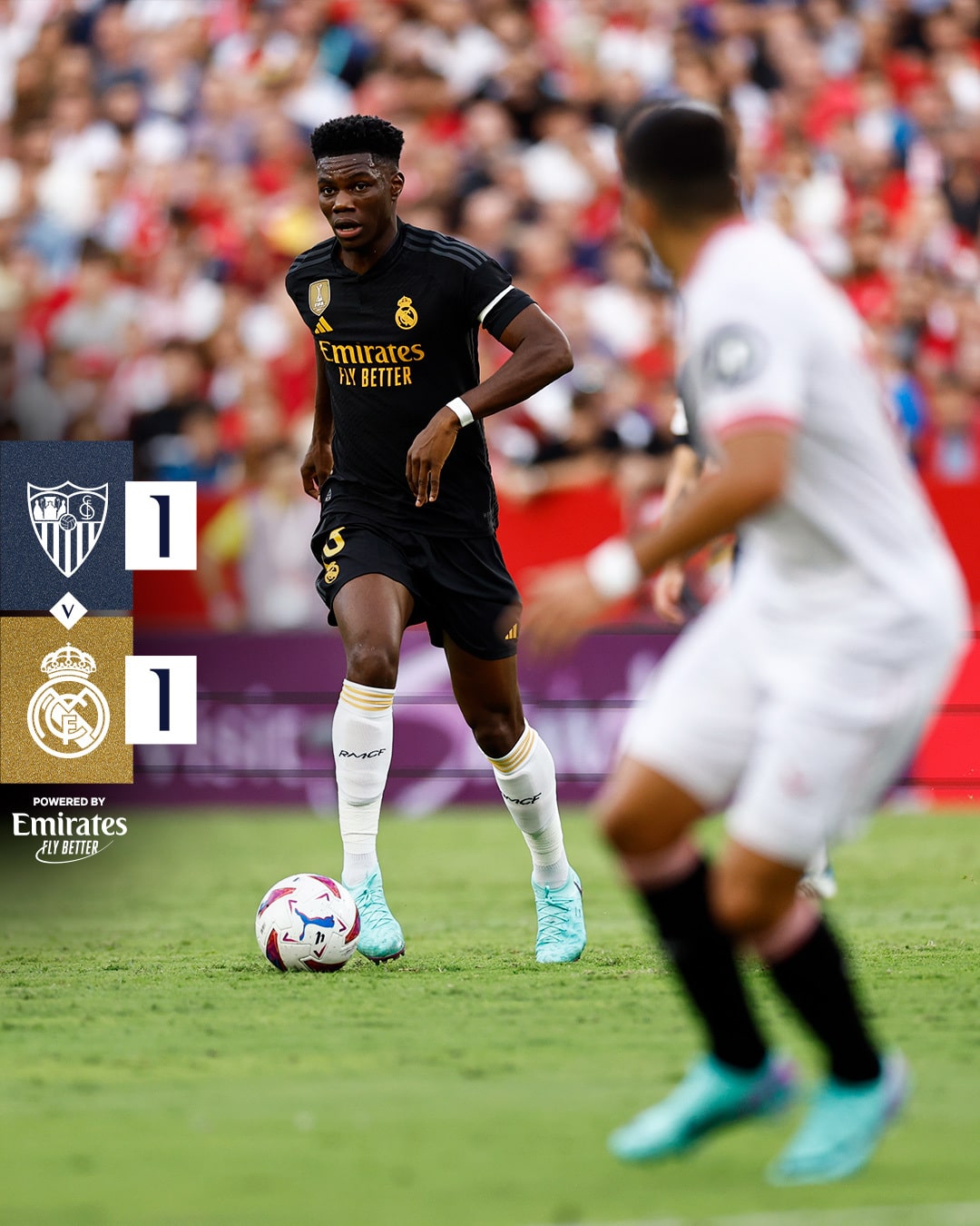 ผลบอลเมื่อคืนนี้ ลาลีกา เซบีย่า เรอัล มาดริด