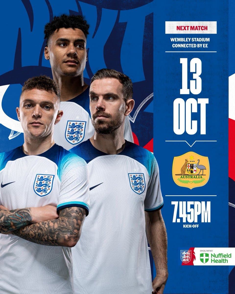 ดูบอลสด ฟุตบอลอุ่นเครื่อง อังกฤษ ออสเตรเลีย