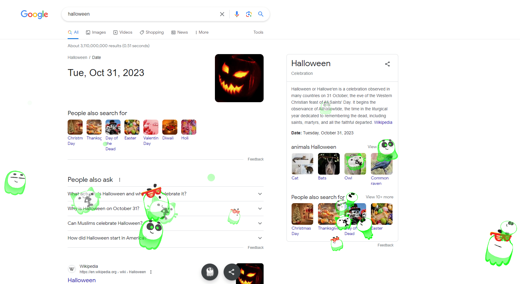 ต้อนรับวันปล่อยผี Google ปล่อยฟีเจอร์ใหม่