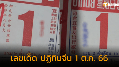 แจกเลขเด็ด &quot;ปฏิทินจีน&quot; งวด 1 ต.ค. 66 แนวทางเสี่ยงโชคหวย