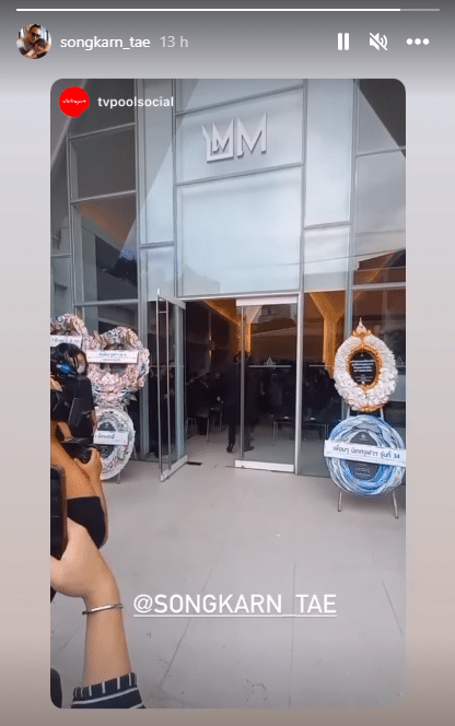 'สงกรานต์' แชร์คลิปร่วมไว้อาลัย แก่กาการจากไปของคุณพ่ออดีตภรรยา 'แอฟ ทักษอร'