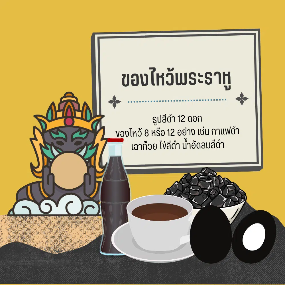 ของไหว้บูชาวันราหูย้าย