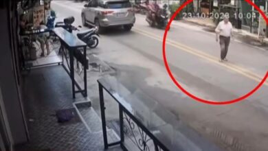 ข่าววันนี้ นักท่องเที่ยวพัทยาสะดุดล้ม