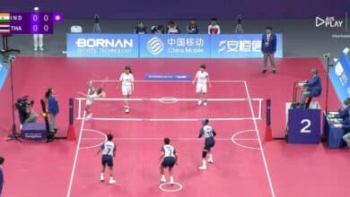 ตะกร้อหญิงเดี่ยว ไทย เวียดนาม