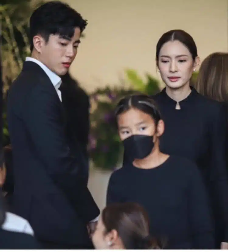 นนกุล ดูแล แอฟ งานศพคุณพ่อ