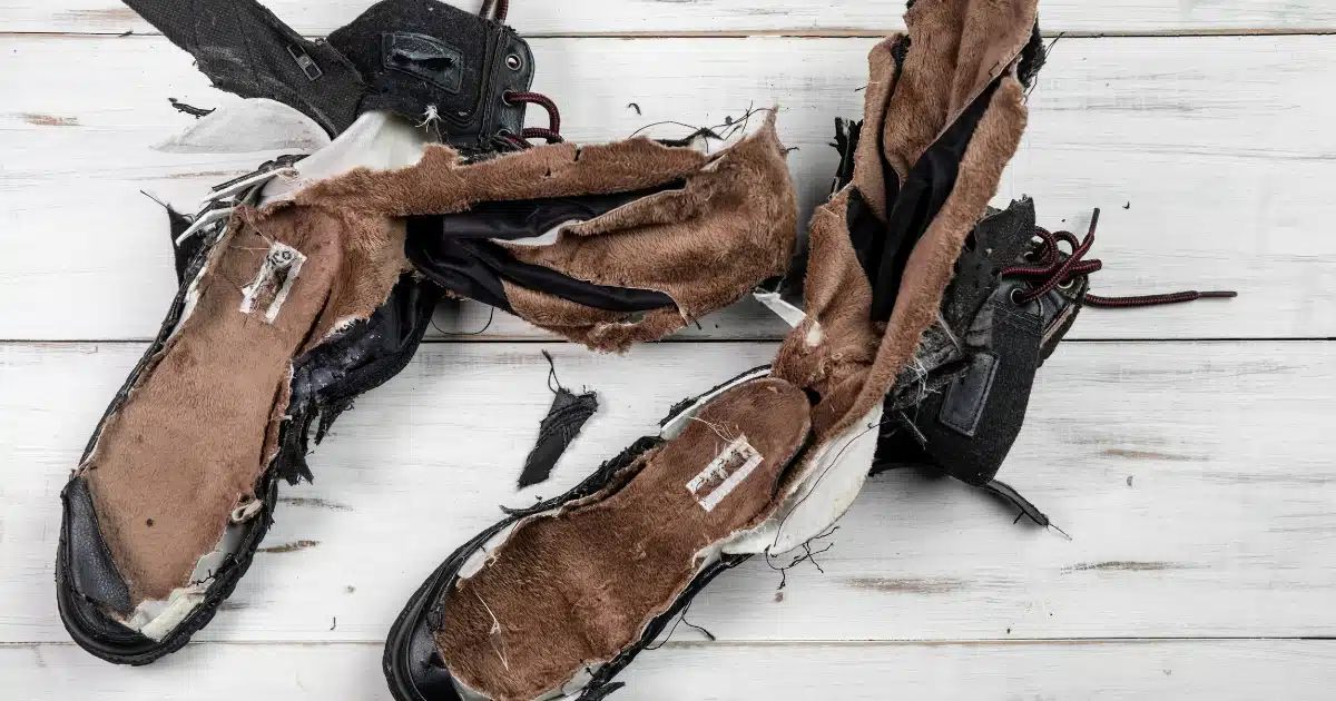 ฝันว่ารองเท้าขาด