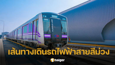 เส้นทางเดินรถไฟฟ้าสายสีม่วง 16 สถานี จุดเชื่อมต่อนนทบุรีเข้าใจกลางเมือง