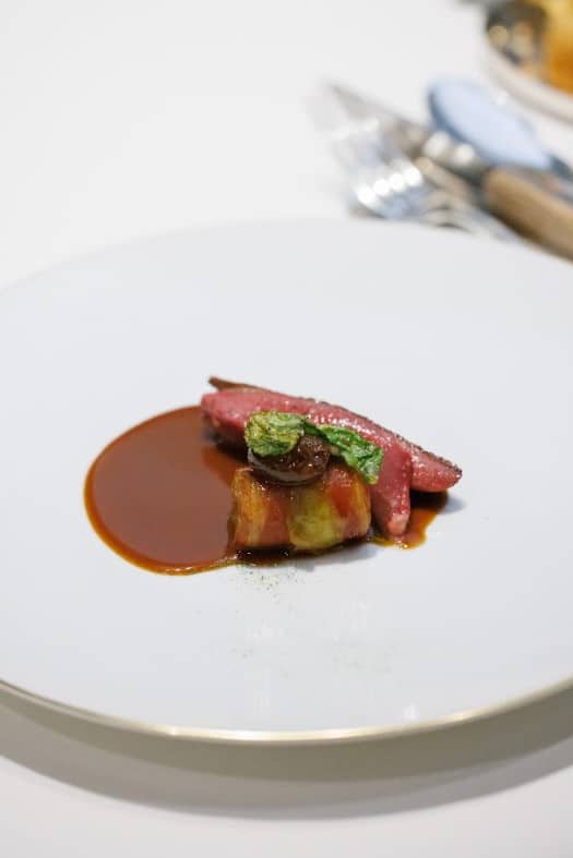 รีวิว บลู บาย อลัง ดูคาส Fall menu เนื้อ