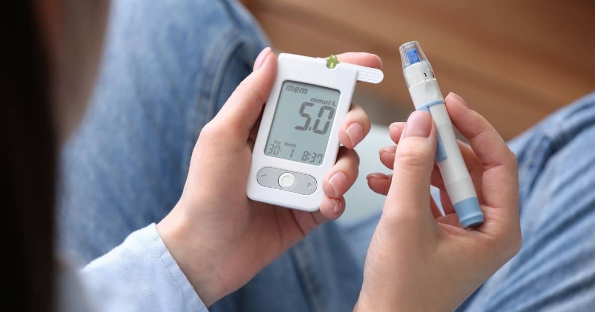 วัดระดับน้ำตาลในเลือด