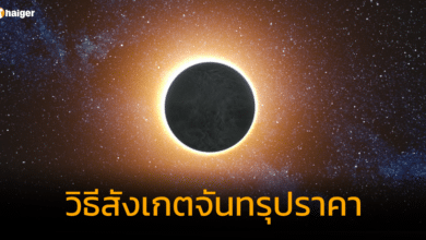 วิธีสังเกตจันทรุปราคา 29 ตุลาคม 2566