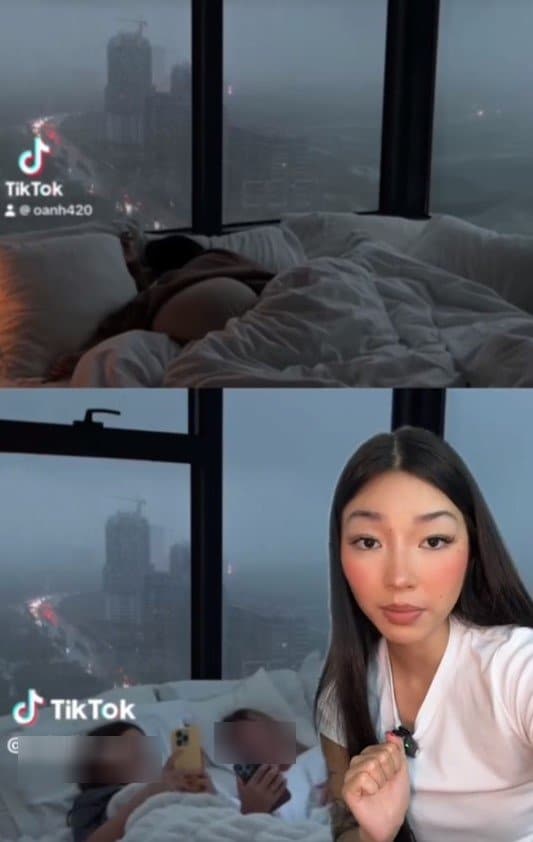 สาวเวียดนามเทียบช็อตต่อช็อต ระหว่างคลิปต้นฉบับของเธอและคลิปตัดต่อ