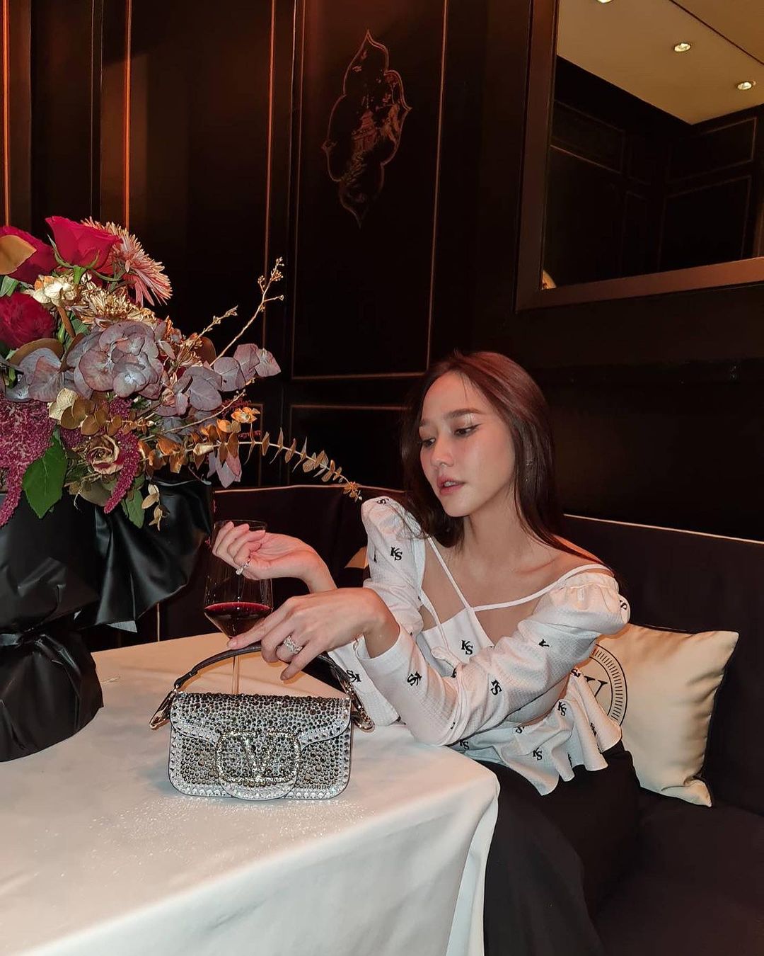 อั้ม พัชรา ให้กำลังใจน้องสตางค์