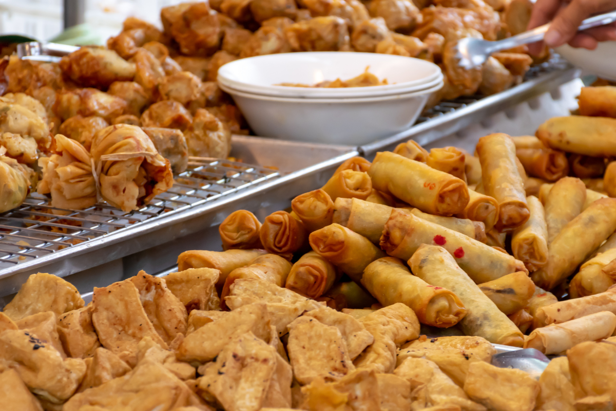 อาหารเจ ประเภททอด