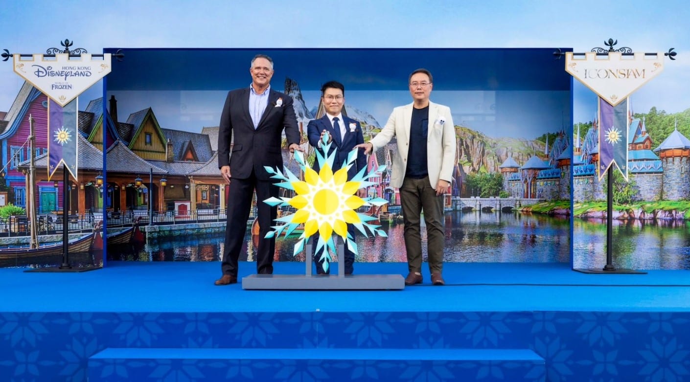 ฮ่องกงดิสนีย์ ไอคอนสยาม โอลาฟ บรรยากาศงานเปิดตัว โอลาฟสูง 10 เมตรที่ไอคอนสยาม