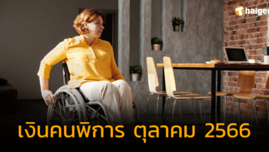 เงินคนพิการเดือนตุลาคม 2566
