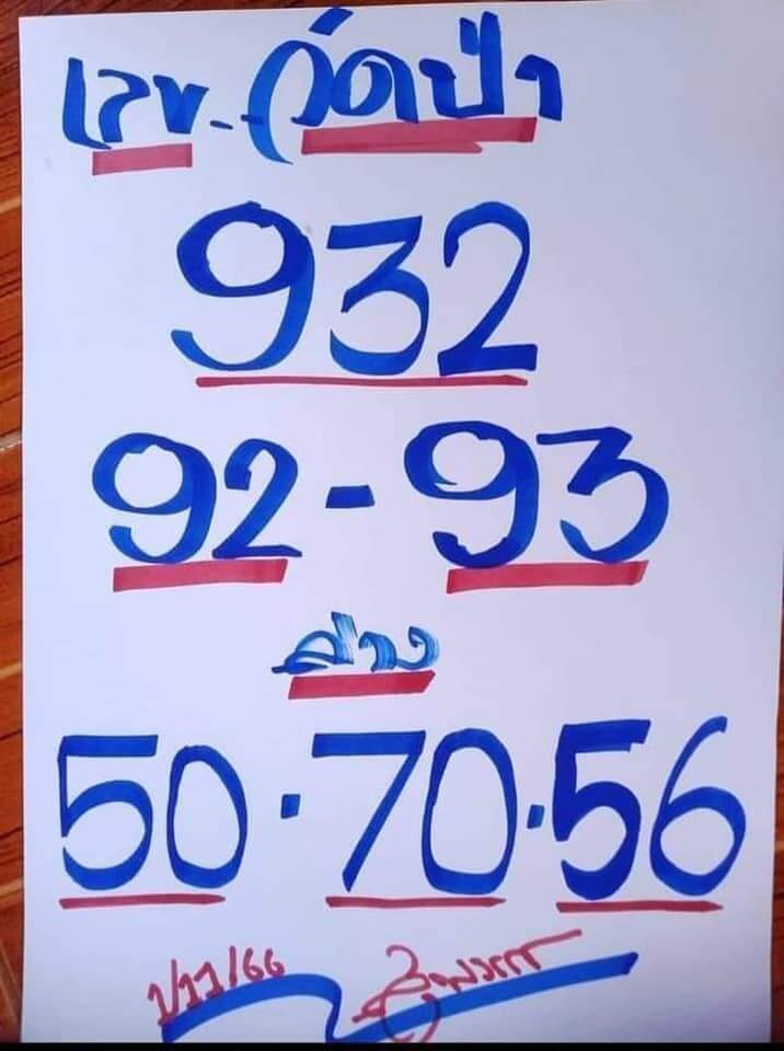เลขเด็ด วัดป่า 1 11 66